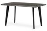 Autronic Ethereal HT-F4413GREY Jídelní stůl 130x80x75 cm, šedý dub