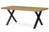 Autronic Twist HT-R5316 OAK Jedálenský stôl 180x90cm, dub