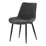 Autronic Partitura DCL-218GREY2 Židle jídelní, hladká látka, sivá