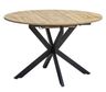Autronic Twist DT-I1120OAK Rozkladací jedálenský stôl 120–160 × 120 cm, dub
