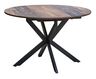 Autronic Twist DT-I1120OLW2 Jídelní stůl rozkládací 120-160x120 cm, staré dřevo