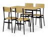 Autronic Minimal AUT-O2155OAK Jedálenská set 110x70 cm, divoký dub