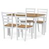 Autronic Country VESPAOAK Jedálenský set 120x75 cm, masív, prírodný