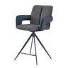 Autronic Blues AUB-F1146GREY2 Barová židle, hladká látka, šedá