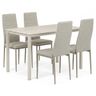 Autronic Partitura ASE-1039CRM2 Jídelní set 110x70 cm, travertine