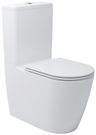 Kielle Oudee WC kombi s nádržkou a WC doskou, Vortex, biely 30202000