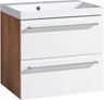 EBS Pure Skrinka s umývadlom 61 cm, biela/dub Ribbeck