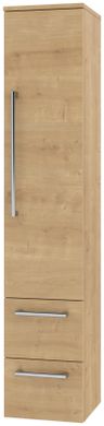 EBS Pure Vysoká skrinka 163x33 cm, dub Arlington, pravá