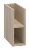 EBS Kuba Regálová skrinka 20 cm, dub Kronberg KUBAR20DK