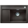 Granitový drez Blanco Zenar XL 6 S Compact s odkapávačom na ľavej strane, 78x51cm, káva 523784