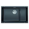 Granitový drez Blanco Subline 700 U Level s odkapávačom, 73x45 cm, antracitový, spodný, 523538