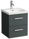 Laufen Avin Skrinka s umývadlom 60 cm, sivá traffic AVIN60ST