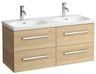 Laufen Avin Skrinka s dvojumývadlom 120 cm, jasan AVIN120J
