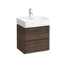 Laufen Priestorová skrinka pod umývadlo 53,5 cm, tmavý jilm H4101221601031