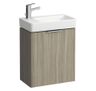 Laufen Základná skrinka pod umývadlo 46 cm, závesy vľavo, svetlý jilm H4021011102621