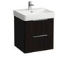 Laufen Základná skrinka pod umývadlo 52 cm, 2 zásuvky, tmavohnedý jilm H4021721102631
