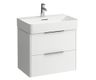 Laufen Spodná skrinka pod umývadlo 63,5 cm, biela lesklá H4023121102611