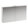 Laufen Podstavec Galéria s osvetlením 120x70 cm, biely lesk H4029021102611