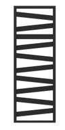 Zehnder Kazeane RK-130-060-0557 Radiátor kombinovaný, 60x134cm, čierny mat 0557