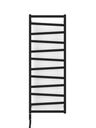 House Level Zet HLZE1810050S905ELO Elektrický radiátor 181x50 cm, tyč JEDNA ľavá, čierna mäkká