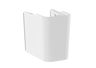Roca Dama Porcelánový polosloup pod umyvadlo 18 cm, bílá A337782000