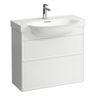 Laufen Nová klasická skrinka 80 cm biely lesk H4060420856311