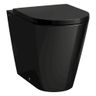 Laufen Kartell Stojaci záchod Rimless 56x37 cm, čierny lesklý H8233370200001