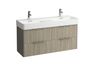 Laufen Základná skrinka pod umývadlo 117,8 cm, svetlý jilm H4025341102621