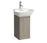 Laufen Základná skrinka pod umývadlo 27,7 cm, pravé pánty, svetlý jilm H4030121102621