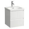 Laufen Lani Skrinka pod umývadlo, s 2 zásuvkami, 48,2 cm, biela matná, H4035121122601