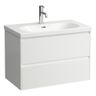 Laufen Lani Skrinka pod umývadlo, s 2 zásuvkami, 78,4 cm, biela matná, H4035521122601