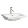 Laufen Lua Umývadlo 55 x 46 cm s otvorom a prepadom, LCC biela H8100824001041