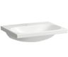 Laufen Lua Umývadlo 60 x 46 cm bez otvoru a prepadu, LCC biela H8100834001421