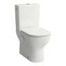 Laufen WC Lua combi Rimless s nádržkou a sedadlom SoftClose, biele
