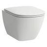 Laufen Lua WC súprava Rimless + sedadlo, biela H8660800000001