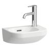 Laufen Lua Umývadlo 36 x 25 cm s otvorom na batériu vpravo, biele H8150800001061