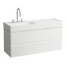 Laufen Lani Umyvadlová skříňka 120 cm, bílá lesk H4039721122611