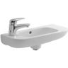 Duravit D.Code Umývadlo 50x22, ľavé otváranie 7065000092