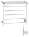 Aqualine Elzor EB500 Elektrický sušiak uterákov 50 x 47 cm, biela matná