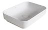 Isvea Sott Aqua Keramické umývadlo 50x38 cm, biele 10SQ51050