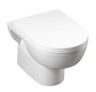 Aqualine Modis Závesná WC misa 36x52 cm, biela MD001