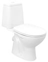 Aqualine Riga WC kombi, zadný odpad, vrátane splachovacieho mechanizmu RG601