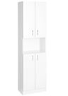 Aqualine Simplex Eco Vysoká skrinka 50 x 180 cm, biela matná SIME520