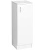 Aqualine Simplex Eco Spodná skrinka 30 x 86 cm, biela matná SIME340