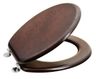 Záchodová doska Aqualine, MDF, orech 1705-11