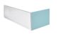 Polysan Plain Panel predný 180, ľavý, 1800x590 mm, biely 72642