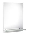 Zrkadlo Aqualine 60x80 cm s otvormi na poličku 22430