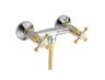 Reitano Rubinetteria Antea Nástenná sprchová batéria, chróm/zlato 3862