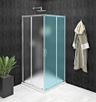Gelco Sigma Simply Posuvné sprchové dvere 100 cm, chróm/sklenená tehla, GS2410