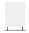 Sapho Wega Zrkadlo 70x80 cm s policou 60092-7